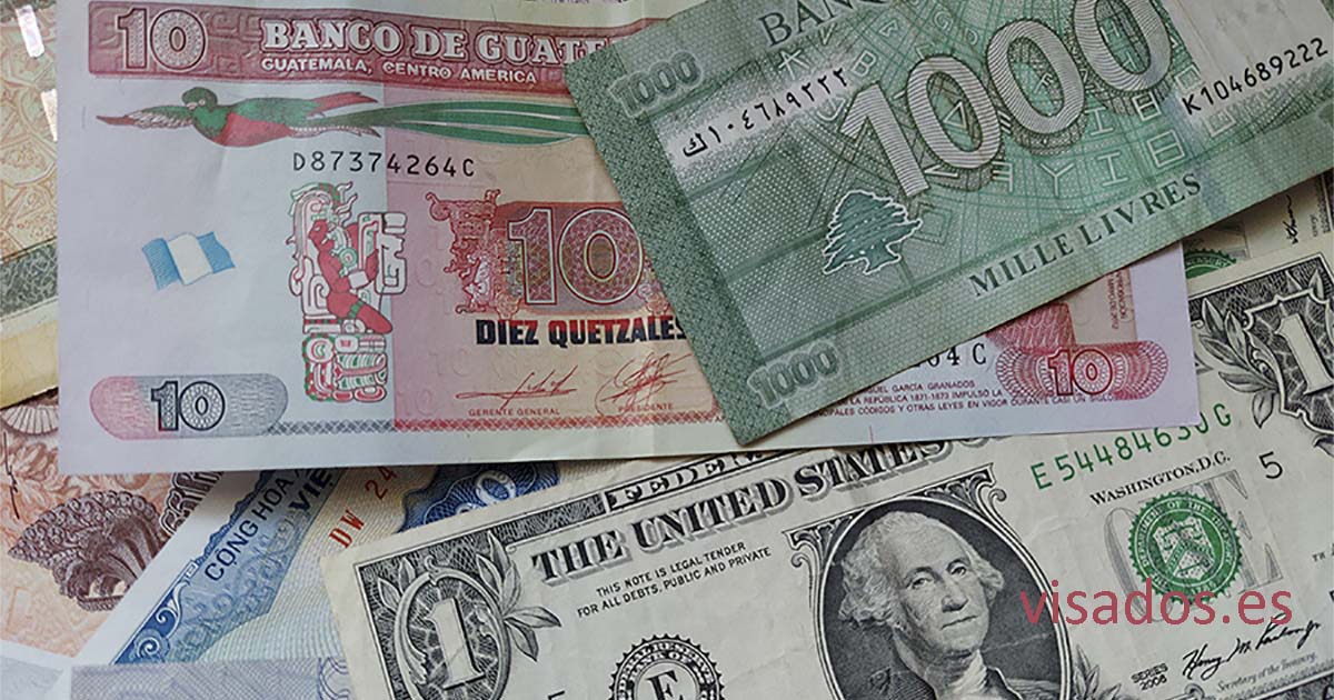 Moneda de Guatemala: Cambio de Quetzal a otras monedas